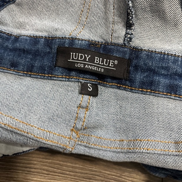Judy Blue Denim Overall Shorts Size Small New With Tags - Picture 6 of 7